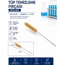 Labolist Tüp Temizleme Fırçası Orta Boy 26 cm Genişlik 2-2.5 cm