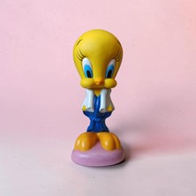 Vintage Warner Bros Lisanslı Vintage Tweety Karate / Judo Figürü - 23 cm