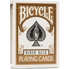 Bicycle Rider Back Gold Oyun Iskambil Kartı