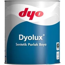 Dyolüx Senteti̇k Solvent Bazlı Ahşap & Metal Boyası Parlak 0.75 Li̇tre (Bayrak Kırmızı)