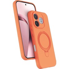 Zenviaa Huawei Honor 600 Lite Regal Magsafe Standlı Kapak - Turuncu ZENVIAA365423