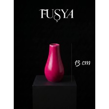 Canseb Elegance Premium - 13CM Boyunda - Dekoratif Kuru Çiçek Vazosu - El Boyaması Işçilik