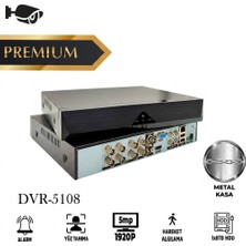 Baff DVR-5108 / DVR-5116 5mp Ultra Hd H.265 Xmeye Tabanlı Hibrit Kamera Kayıt Cihazı (8 Kanal / 16 Kanal Seçenekleriyle)