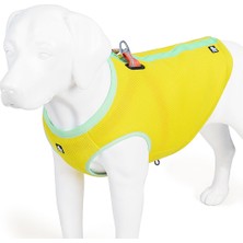 True Love Soğutucu Özellikli Sarı-Yeşil Köpek Yeleği