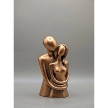 Canseb Elegance 10CM - Premium - Bakır Bronz Renk - Sevgili Biblo