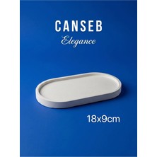 Canseb Elegance Velvet Line Tray - Dekoratif Tepsiler - Sunumluklar - Tabaklar