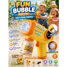 Pilli Otomatik Astronot Köpük Tabancası Bubble Gun 16CM – Sürekli Baloncuk Çıkaran