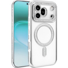 Zenviaa Huawei Honor 600 Pro Joke Simli Magneticsafe Kılıf - Gümüş ZENVIAA365423