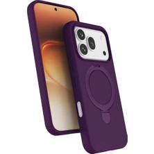 Zenviaa Huawei Honor 600 Pro Regal Magsafe Standlı Kapak - Derin Mor ZENVIAA365423
