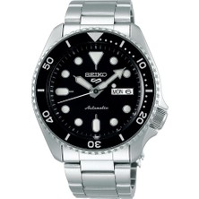 Seiko Srpd55K Erkek Kol Saati Otomatik Çelik Kasa 10 ATM Suya Dayanıklılık Siyah Kadran