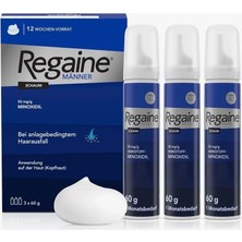 Rogaine-Regaine Men 3 Aylık Kullanım Köpük