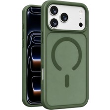 Eco Port Joko Apple Iphone 18 Pro Max Jota Magsafe Kapak - Koyu Yeşil