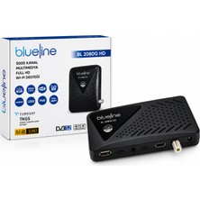 Blueline Bl 2080G Hd Uydu Alıcısı 5000 Kanal Full Hd 1080P Wi-Fi USB HDMI Yeni Nesil Uydu Alıcısı