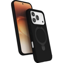 Eco Port Huawei Honor 600 Pro Regal Magsafe Standlı Kapak - Siyah