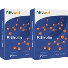 Natuwell 2'li Natuwell Sitikolin 30 Kapsül