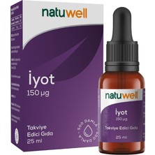 Natuwell İyot 150 Mcg 25 ml Damla