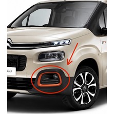 Ada Plastik Citroen Berlingo 2019-2025 Sis Farı Çerçevesi Sol Sofor Tarafı Turuncu Renk 1633122380 - 1632657680