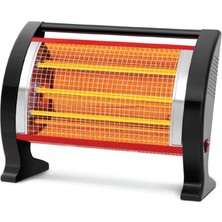 Minisan 3 Çubuklu Midi Isıtıcı 2400 W Devrilme Emniyetli Kullanım Alanı İçin Güvenli Tasarım Dp2400