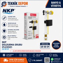 Nkp Gömme Rezervuar Doldurma Grubu Flexsiz Universal