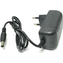 9V 1A Adaptör 9 Volt 1 Amper 5.5 x 2.5 mm Jak Fişli  Plastik Kasa Wellpower WP-0901P