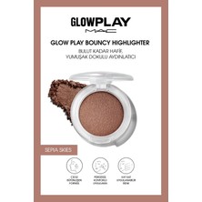 M.A.C M·a·c Glow Play Bouncy Highlighter Bulut Kadar Hafif, Yumuşak Dokulu Aydınlatıcı - Sepia Skies