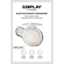 M.A.C M·a·c Glow Play Bouncy Highlighter Bulut Kadar Hafif, Yumuşak Dokulu Aydınlatıcı - Wind Chill