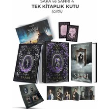 Ephesus Yayınları Saka ve Sanrı 4 Ciltli Tek Kitaplık Kutu Maral Atmaca İle Özel Tasarım