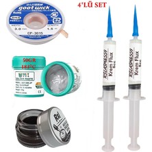 MHM Best Krem Lehim 183°C 50GR Havya Uc Temizleyici Flux Lehim Toplama CP-3015 Lehim Emme Teli SETI02