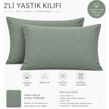 Dokuma Kumaş 2li 50X70 Yastık Kılıfı