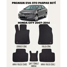 Feyza Oto Honda City Serisi 2007 - 2014 Arası Araca Özel Premium Eva Paspas Takımı 2 Yıl Garantili Araca Birebir Uyumlu Kalıplar