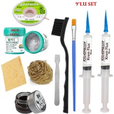 MHM Best Krem Lehim 183°C 50GR Havya Uc Temizleyici Flux Lehim Toplama CP-1515 Lehim Emme Teli Spatula SETI02