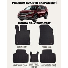 Feyza Oto Honda Cr-V Serisi 2012 - 2017 Arası Araca Özel Premium Eva Paspas Takımı 2 Yıl Garantili Araca Birebir Uyumlu Kalıplar