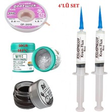 MHM Best Krem Lehim 183°C 50GR Havya Uc Temizleyici Flux Lehim Toplama CP-2015 Lehim Emme Teli SETI03