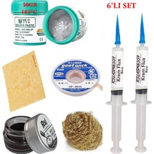 MHM Best Krem Lehim 183°C 50GR Havya Uc Temizleyici Flux Lehim Toplama CP-3015 Lehim Emme Teli  Seti1 TK05