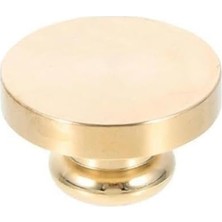 Mühür Mumu Damga 55 mm Yuvarlak Boş Pirinç Kafa + Ahşap Sap R5799O55