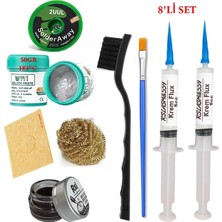 MHM Best Krem Lehim 183°C 50GR Havya Uc Temizleyici Flux Lehim Toplama 2UUL-2015 Lehim Emme Teli Yardımcı SETI01
