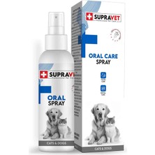 Supravet Oral Care Kedi ve Köpek Ağız Bakım Spreyi 100 ml