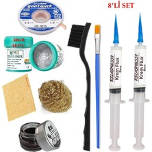 MHM Best Krem Lehim 183°C 50GR Havya Uc Temizleyici Flux Lehim Toplama CP-3015 Lehim Emme Teli Yardımcı SETI01