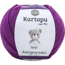 Kartopu Amigurumi Oyuncak Punch Panç Örgü Ipi (K727 Mürdüm)