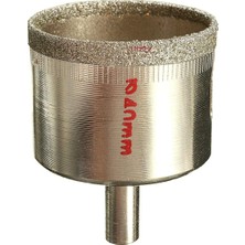 Mermer Granit Fayans Cam Yuvarlak Delme Panç Elmas Uç Yuvarlak Açma Matkap Için Karot 4cm (40MM)