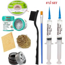 MHM Best Krem Lehim 183°C 50GR Havya Uc Temizleyici Flux Lehim Toplama CP-1515 Lehim Emme Teli Yardımcı SETI02