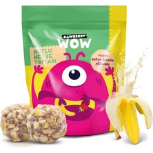 Kids Muzlu Toplar - Şeker Ilavesiz - Glütensiz - Vegan - Sağlıklı Atıştırmalık (8 Paket)