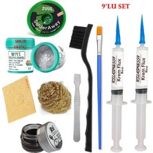 MHM Best Krem Lehim 183°C 50GR Havya Uc Temizleyici Flux Lehim Toplama 2UUL-2015 Lehim Emme Teli Spatula SETI05