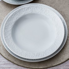 GÜRAL PORSELEN Bahar Dalı 18 Parça 6 Kişilik Yemek Takımı