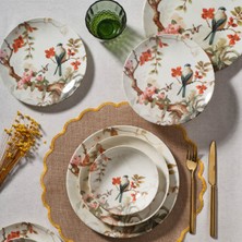 Güral Porselen Camelia 24 Parça 6 Kişilik Yemek Takımı 41902