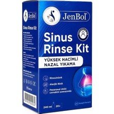 Sinüs Rinse Burun ve Sinüs Temizleme Kiti, 20 Saşe + 240 ml Şişe