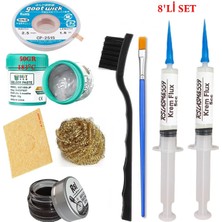 Smnr Best Krem Lehim 183°C 50GR Havya Uc Temizleyici Flux Lehim Toplama Cp-2,5mm Lehim Emme Teli Yardımcı SETI02