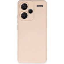 Gees Global Redmi Note 13 Pro Plus Kılıf Nano Içi Kadife Silikon - Pudra