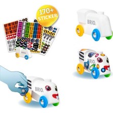 NW NessiWorld Sticker Yapıştırmalı Tren 33979