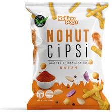 Rolling Pops Kajun Çeşnili Nohut Cipsi 56G
